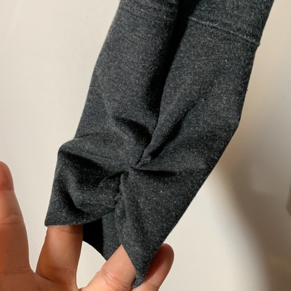 Puma Grey Logo Hooded Sweater Top - Picture 4 of 7